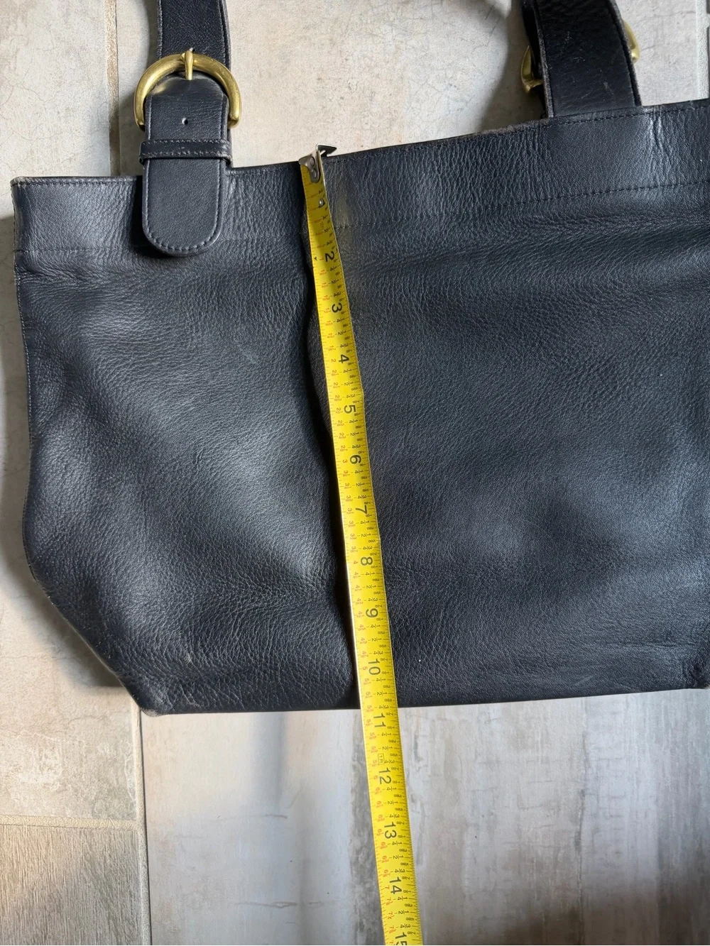 Coach Vintage Soho Lafayette 4140 Black Leather Shoulder Bag